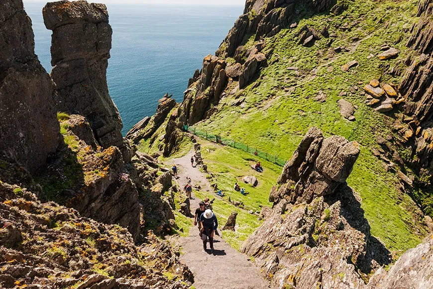 Skellig Michael, UNESCO World Heritage Site, Kerry, Ireland. 